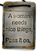 a woman...